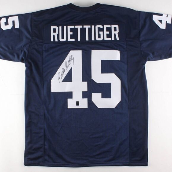 "Rudy" Ruettiger Signed ND Fighting Irish Jersey - Picture 1 of 4